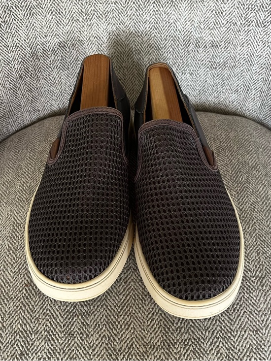 OluKai Shoes - OluKai Pehuea Women’s Slip-On Shoes Gray Size 8.5 Mesh Casual Sneakers